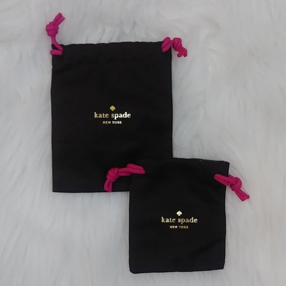 #618 Kate Spade Jerwelry Dust Bags set OF (2)